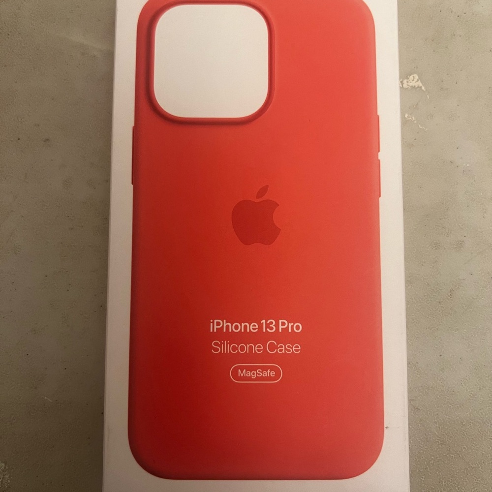 Apple Red iPhone 13 Pro Case